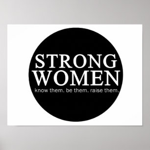 Poster des femmes fortes