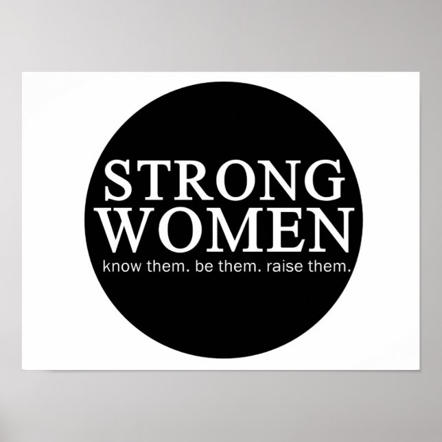 Poster des femmes fortes (Devant)
