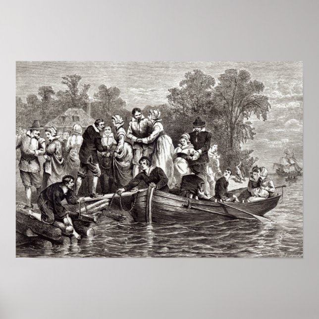 Poster Des femmes pour les colons à Jamestown (Devant)