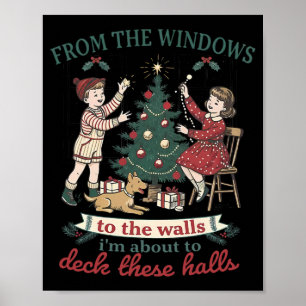Poster Des fenêtres aux murs, je vais décorer ça