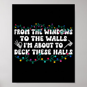 Poster Des fenêtres aux murs, je vais décorer ceci