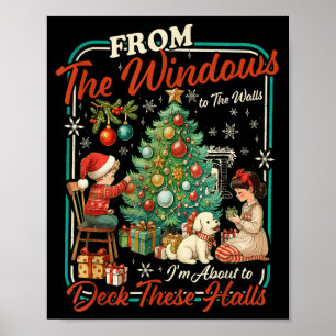 Poster Des fenêtres aux murs, je vais décorer ces salles
