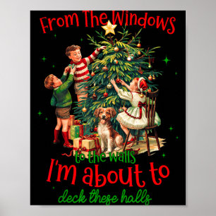 Poster Des fenêtres aux murs Je vais décorer ces salles