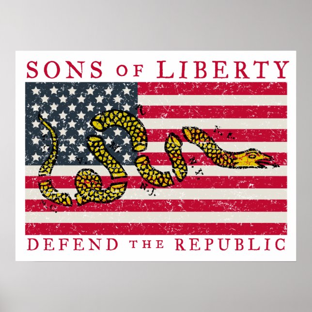 Poster des fils de la liberté (Devant)