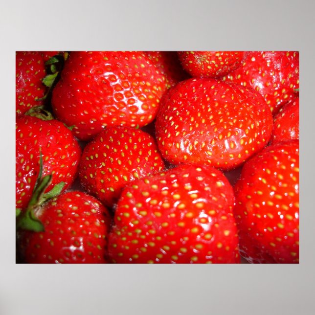 Poster des fraises (Devant)