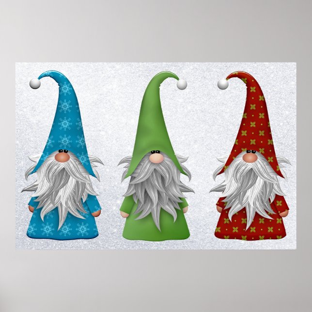 Poster des Gnomes d'hiver (Devant)