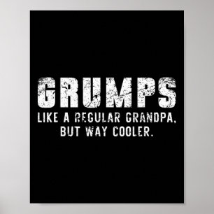 Poster Des Grumeaux Comme Un Grand-Père, Mais Glacière Be