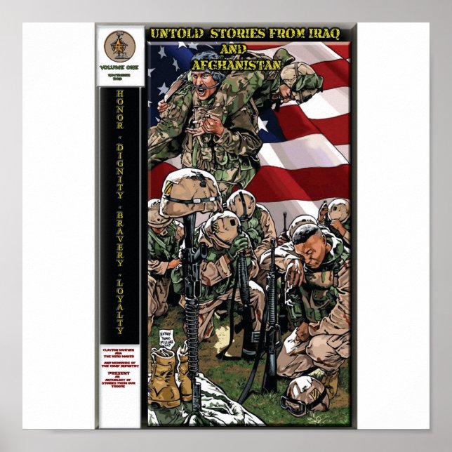 Poster Des histoires inédites de l'Irak et de l'Afghanist (Devant)