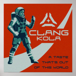 Poster des ingénieurs spatiaux - Clang Kola