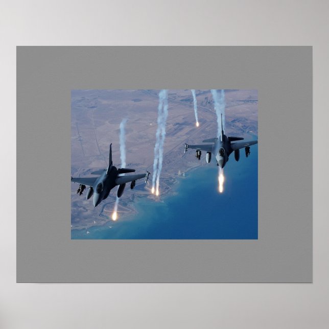 Poster des Jets de combat (Devant)