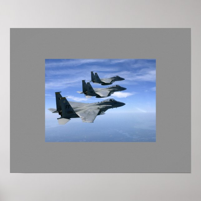 Poster des Jets de combat (Devant)