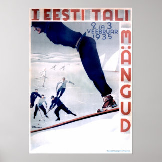 Poster des Jeux d'hiver