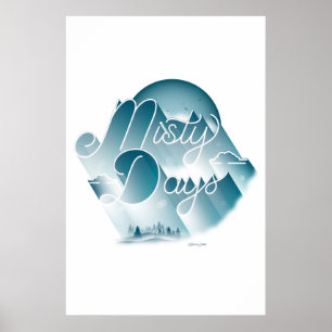 Poster des jours difficiles (24x36)