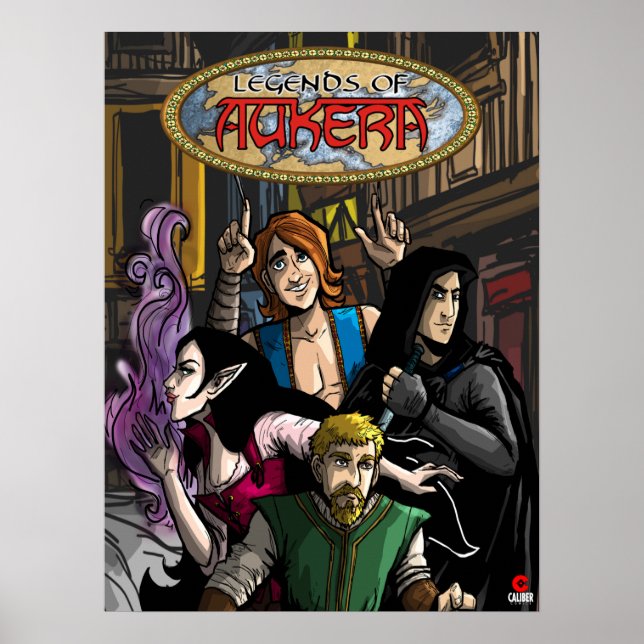 Poster des légendes d'Aukera (Devant)