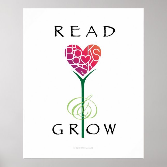 Poster des livres Lecture Coeur de Louvain® (Devant)