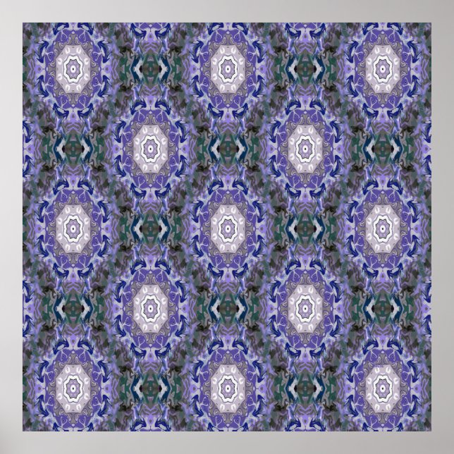 Poster Des Mandalas Fleurs.... (Devant)