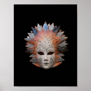 Poster des masques vénitiens
