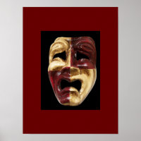 Poster des masques vénitiens