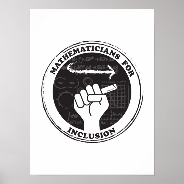 Poster des mathématiciens pour l'inclusion (Devant)