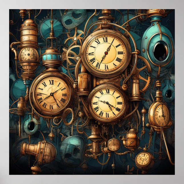 Poster des merveilles mécaniques (Devant)