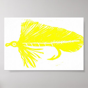 Poster des mouches à truites