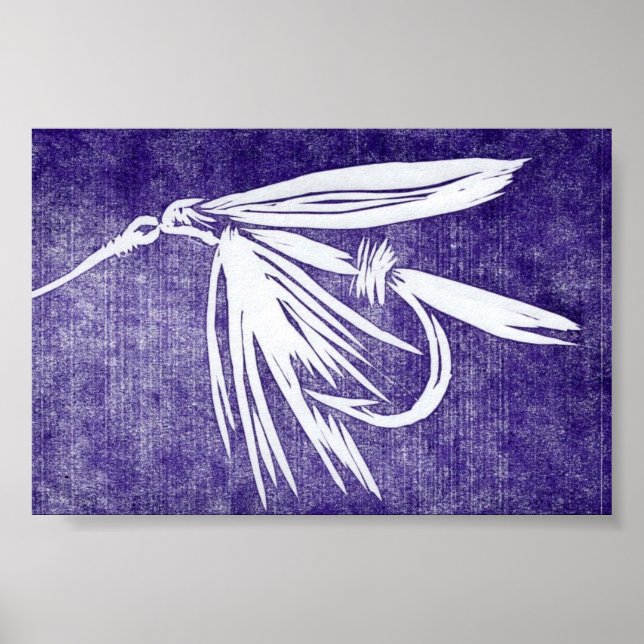 Poster des mouches à truites (Devant)