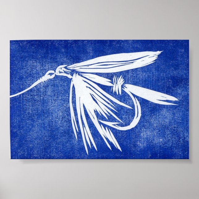 Poster des mouches à truites (Devant)