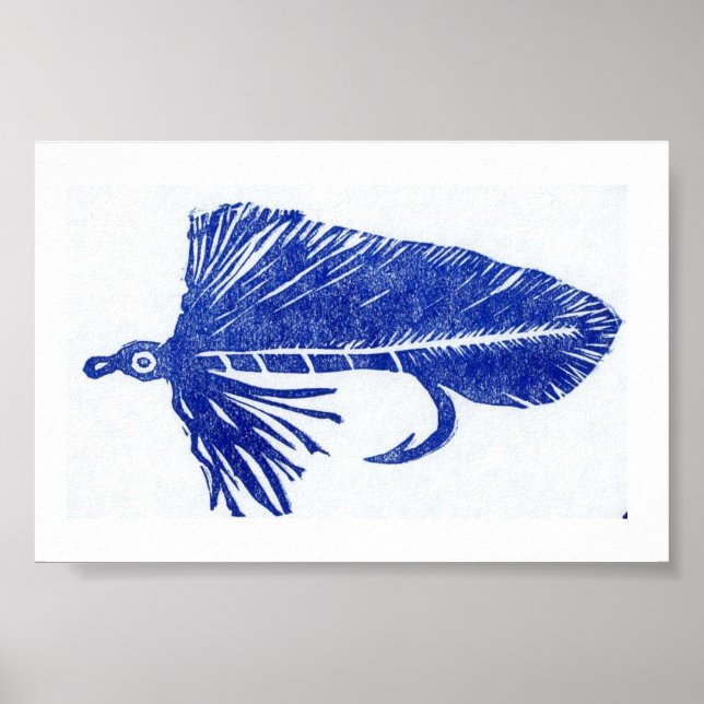 Poster des mouches à truites (Devant)