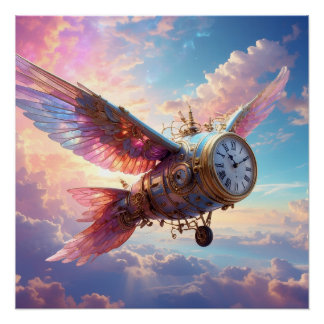 Poster des mouches du temps