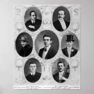 Poster des musiciens Titanic