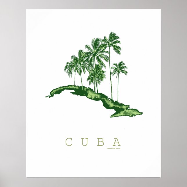 Poster des Palms de l'île (Devant)