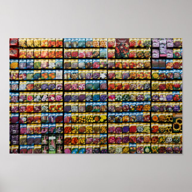 Poster des paquets de semences (Devant)