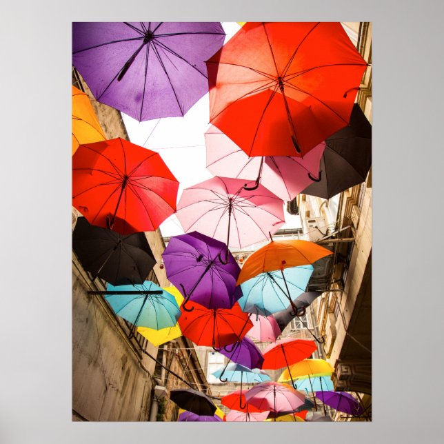 Poster des parapluies de la ville (Devant)