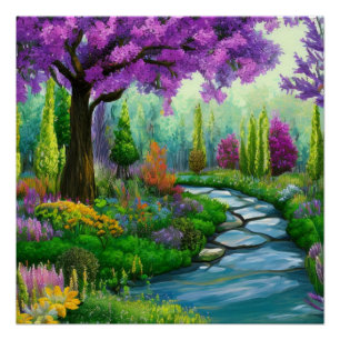 Poster Des paysages boisés inspirants