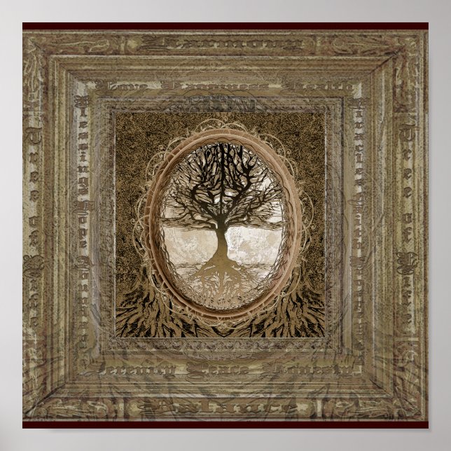 Poster des pensées positives (Devant)