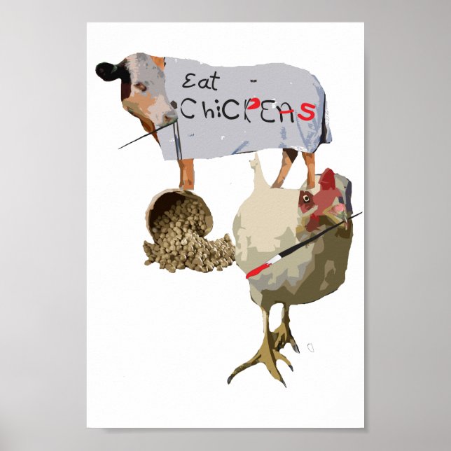 Poster des pois chiches (Devant)