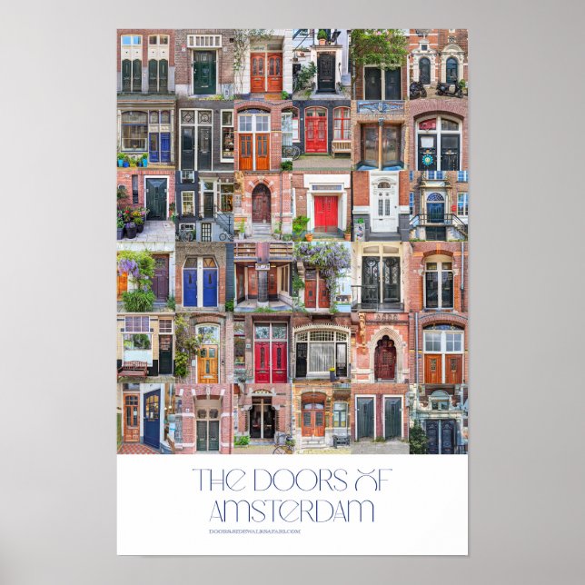 Poster des portes d'Amsterdam (Devant)