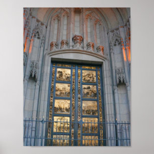 Poster des portes de San Francisco Ghiberti