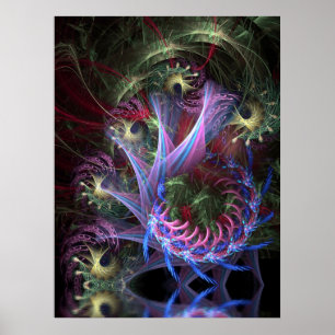 Poster des rubans fractaux