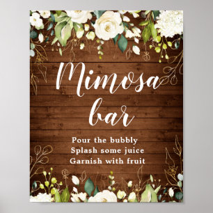Poster des signes de la barre de Mimosa