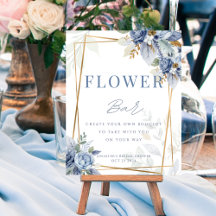 Poster des signes de la Barre des Fleurs Bleues