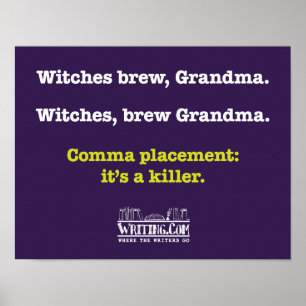 Poster Des sorcières, brasse grand-mère.