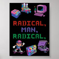Poster des Streetwear des années 90