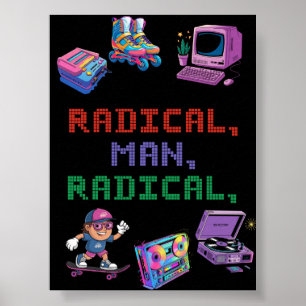 Poster des Streetwear des années 90