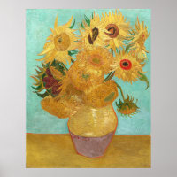 Poster des tournesols Vincent van Gogh