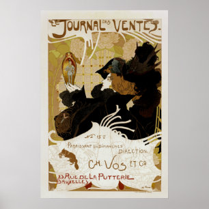 Poster DES Ventes de journal