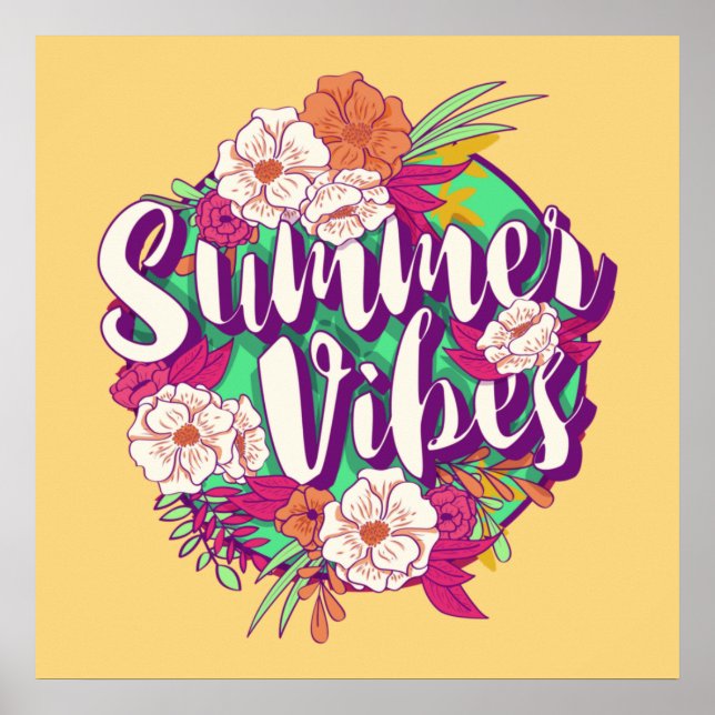 Poster des Vibes d'été (Devant)