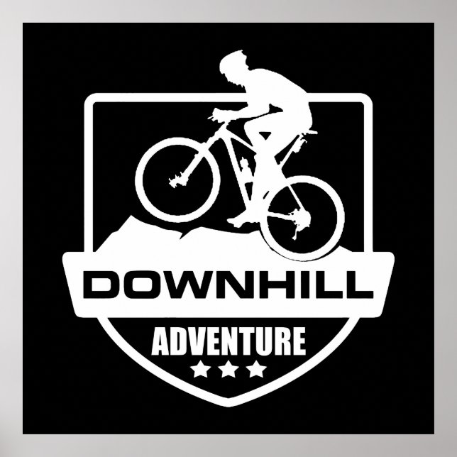 Poster descente hors route VTT (Devant)