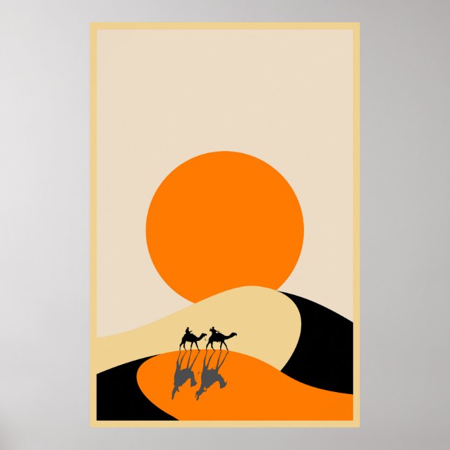 Poster Désert (Devant)