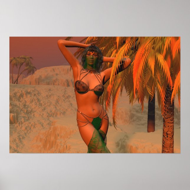 Poster Desert beauty (Devant)